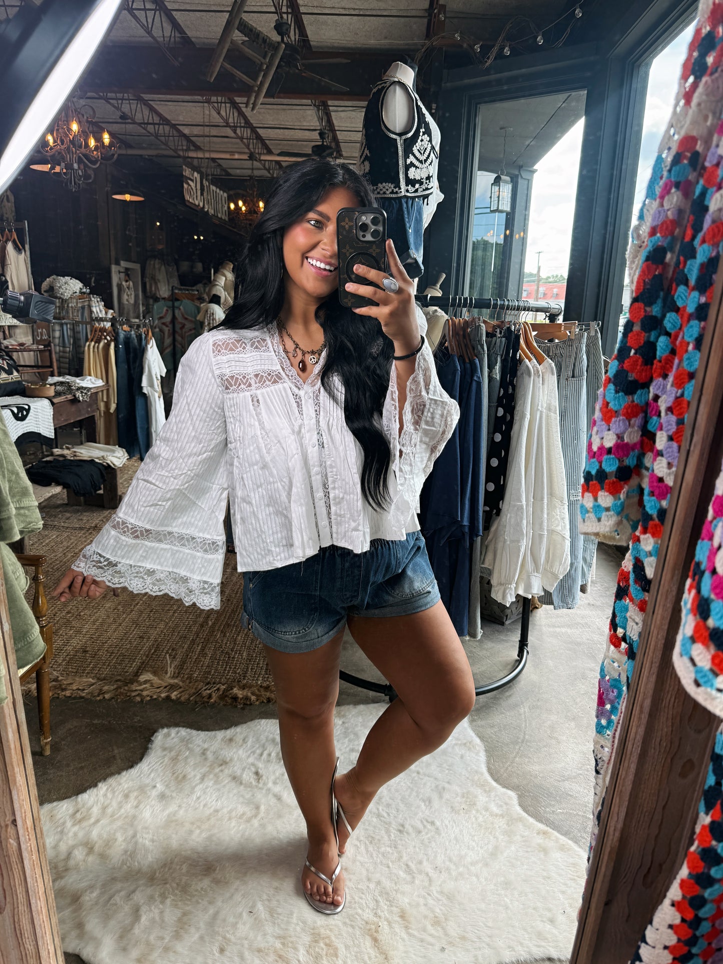 Fraya Top - White