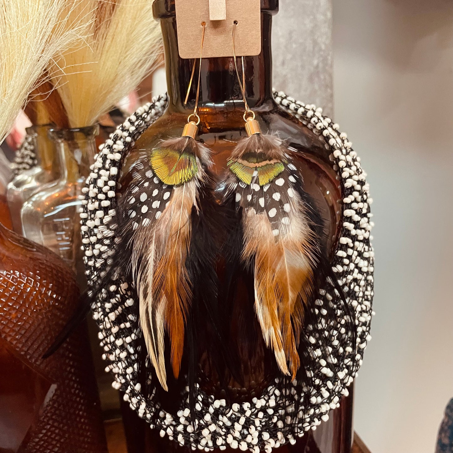 Fabulous Feather Earrings