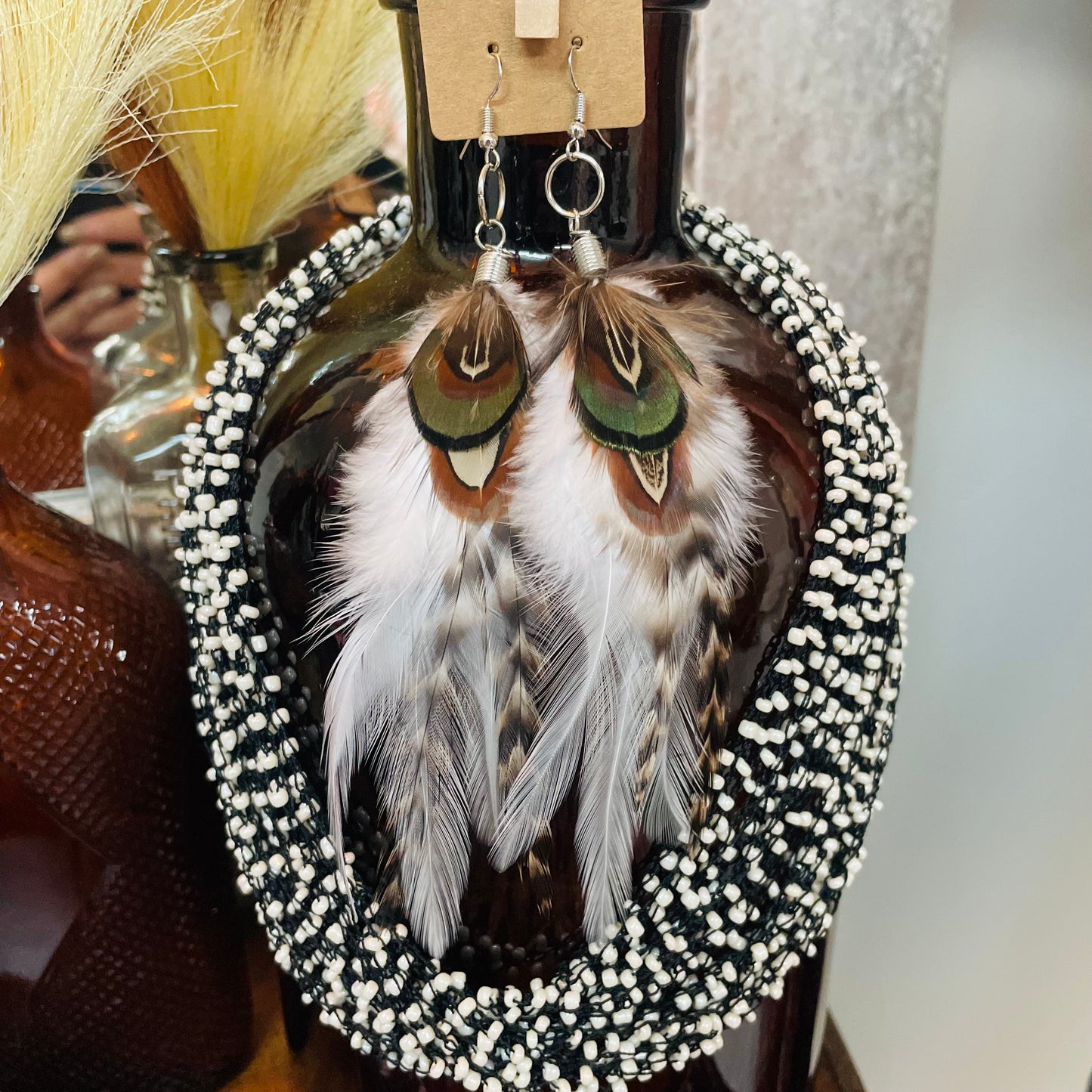 Fabulous Feather Earrings