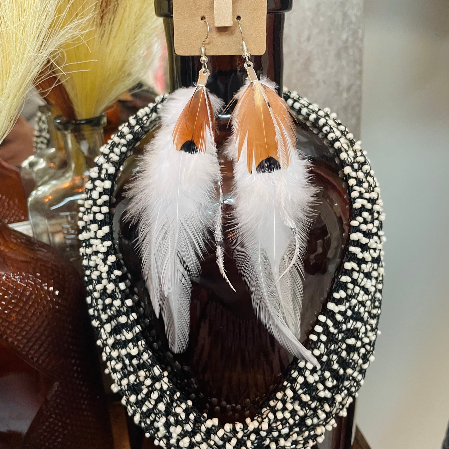 Fabulous Feather Earrings