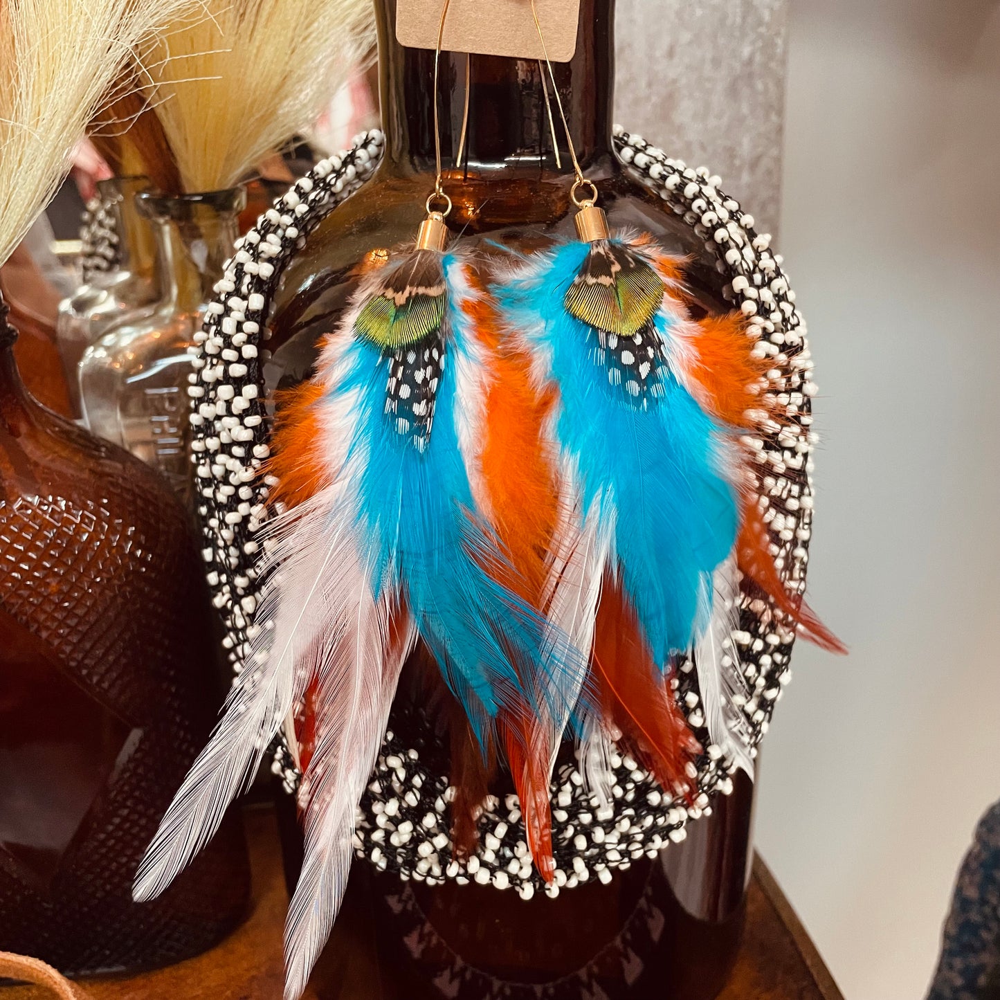 Fabulous Feather Earrings