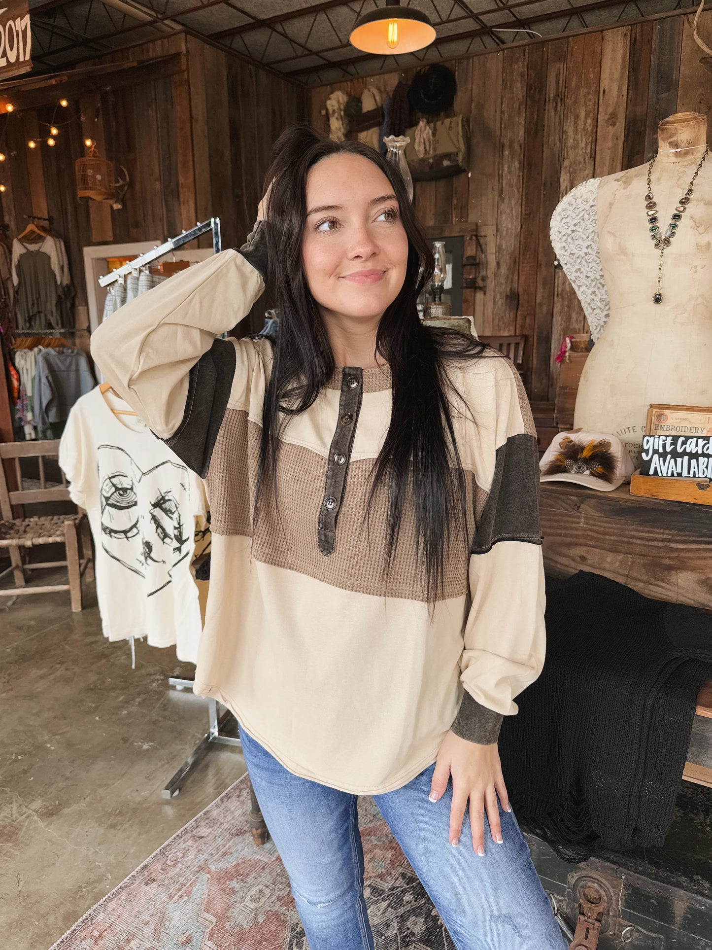 She’s All That Henley Top