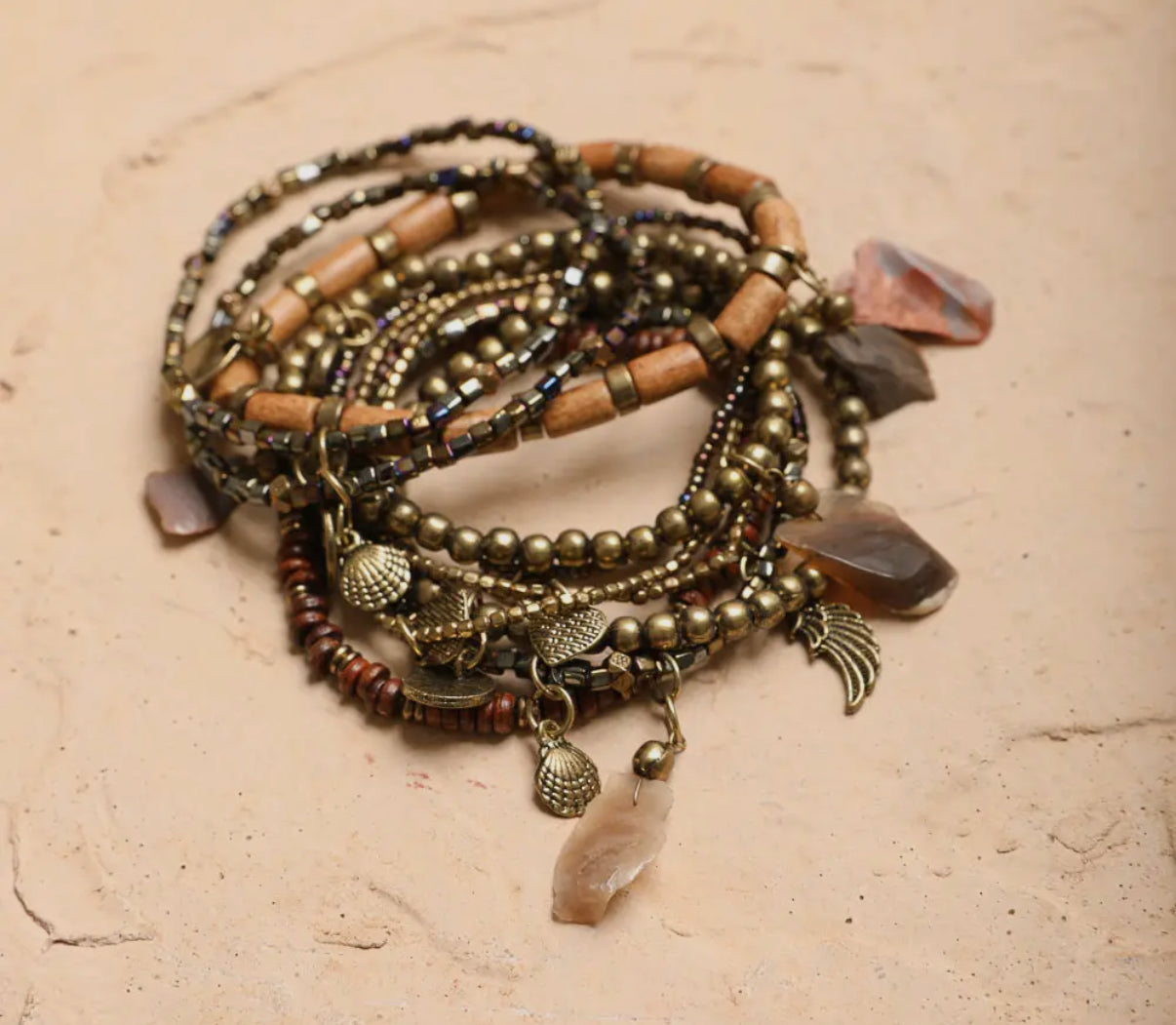 Sage Bracelet Stack