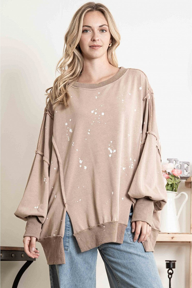 Haven Pullover - Taupe