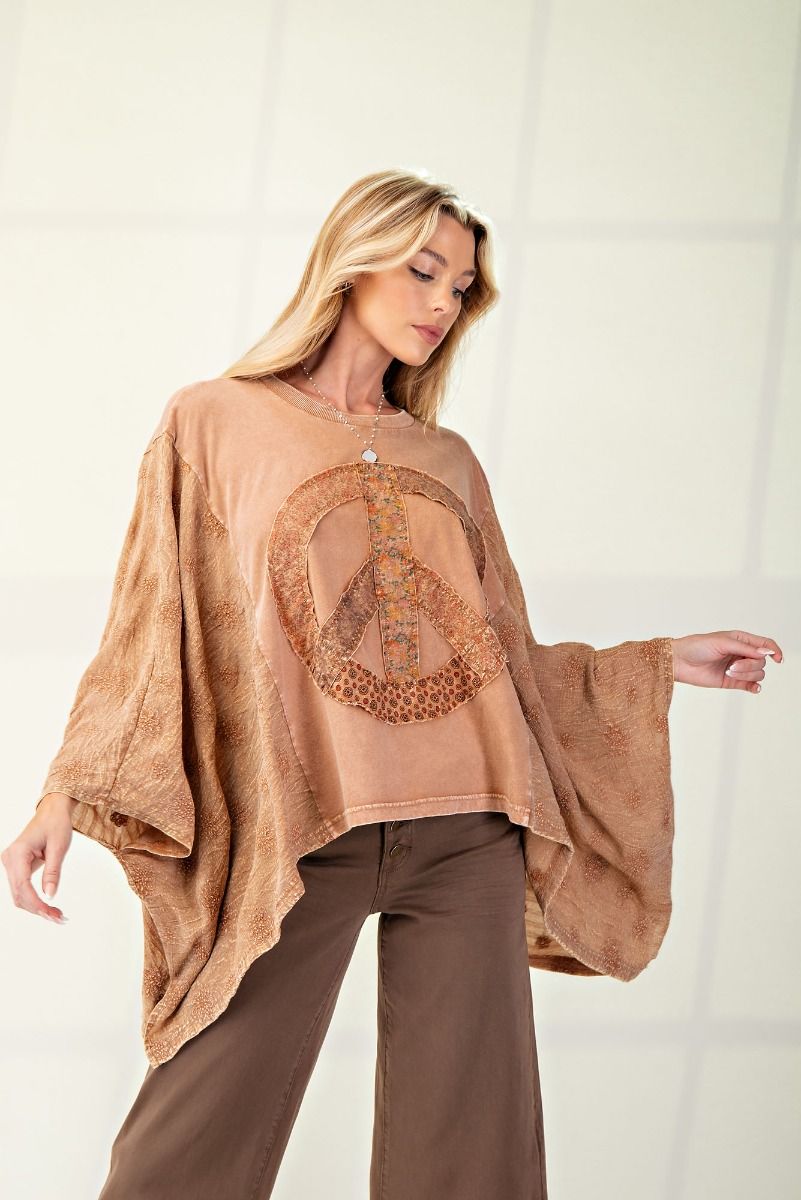 Peace & Love Tunic Top