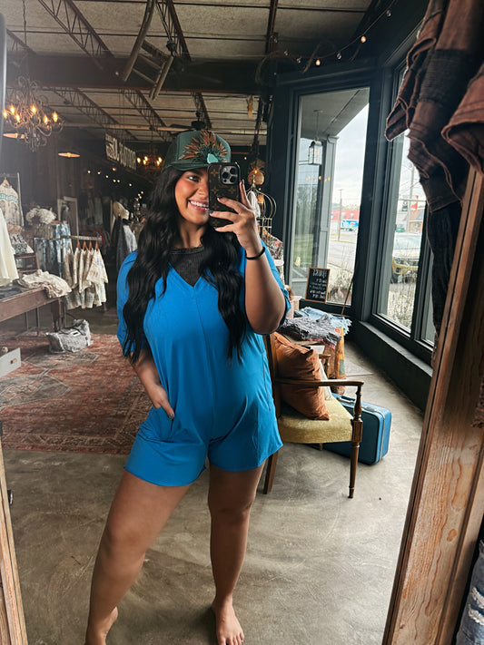 Everyday Romper - Blue
