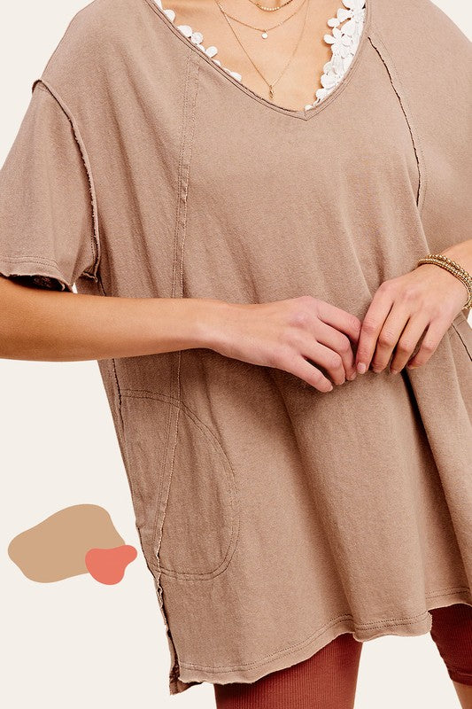 Nothing To Lose Top - Taupe