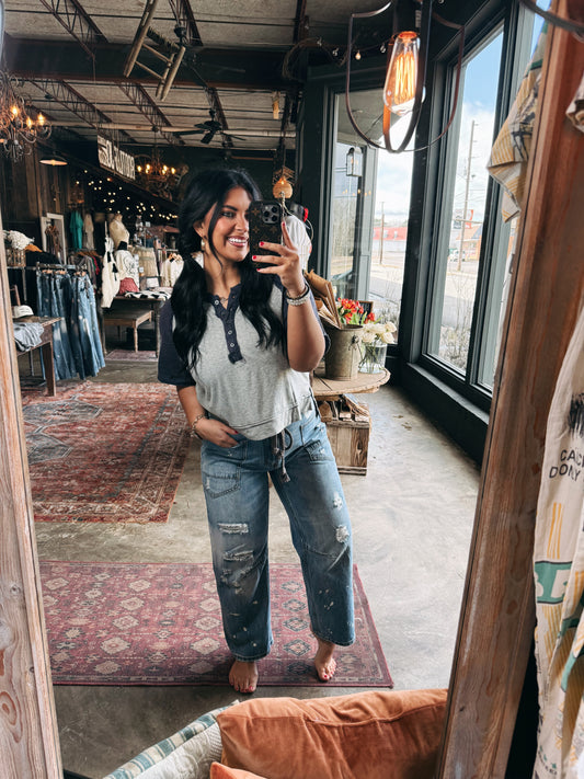 Simply Yours Henley Top