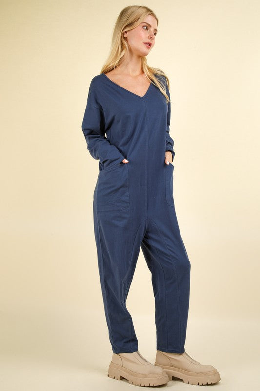 Chasing Dreams Jumpsuit - Denim