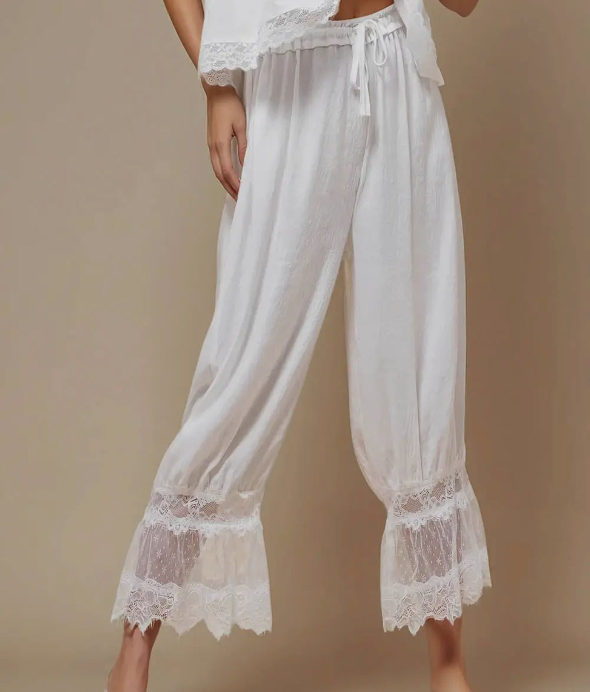 Quinn Pant - White
