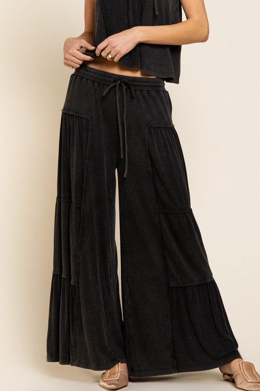 Boho Beauty Casual Pant - Black