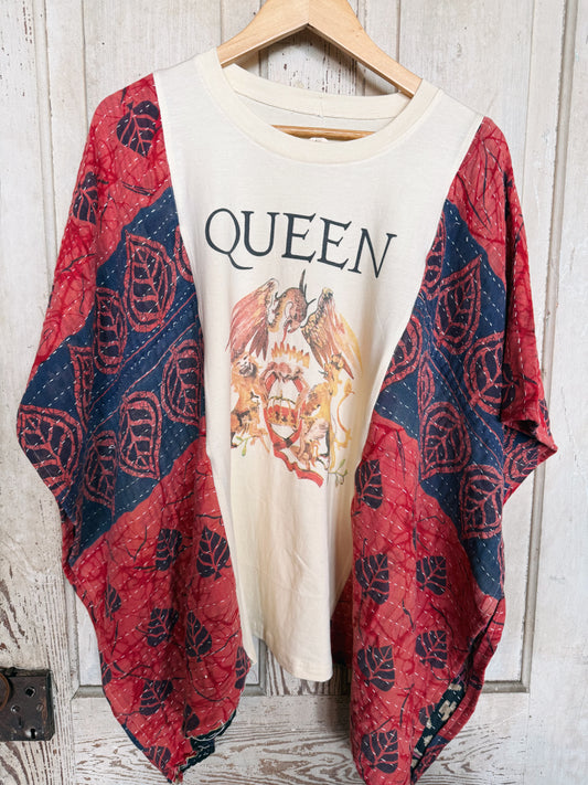 Queen Poncho Top