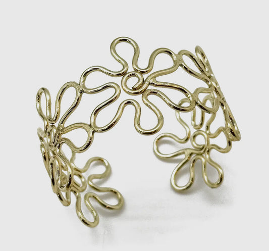 Daisy Cuff Bracelet