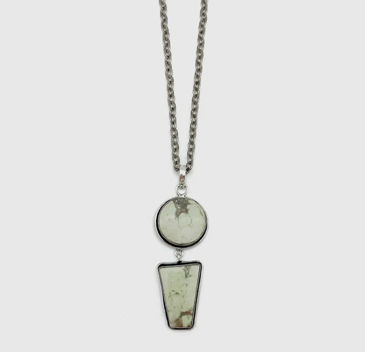 Laina Stone Pendant Necklace