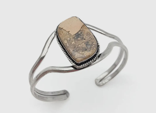 Janis Cuff Stone Bracelet