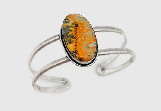 Melanie Cuff Gemstone Bracelet