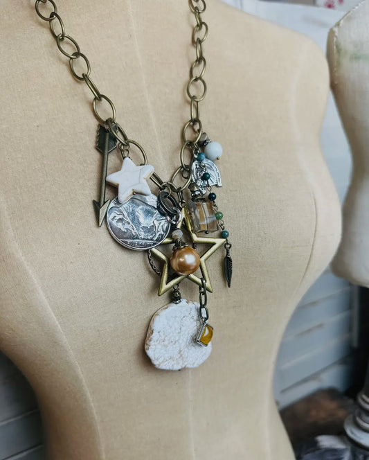 Gypsy Junk Necklace 1