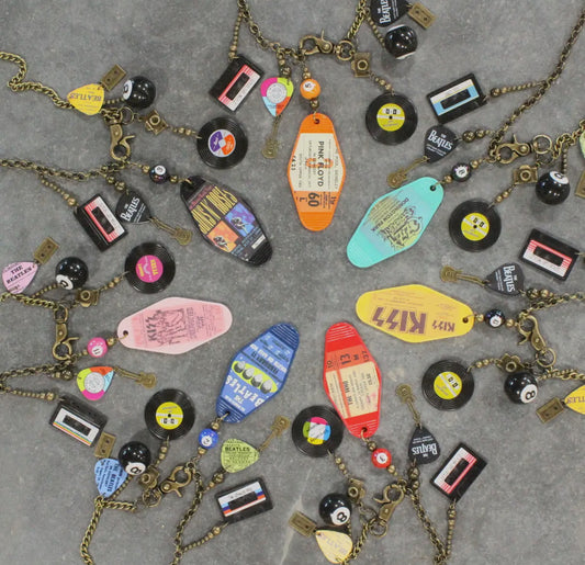 One Of A Kind Rock n’ Roll Charm Necklace