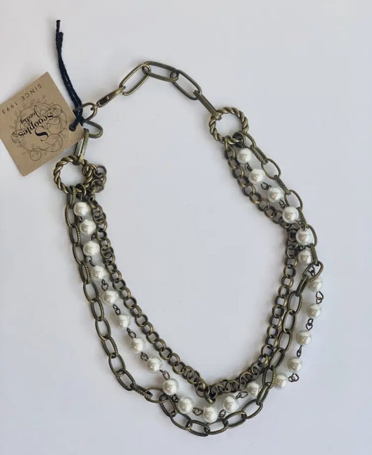 Mother Pearl Necklace