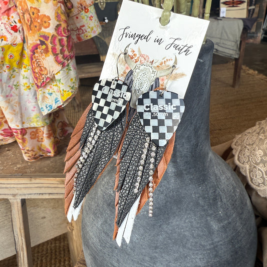 Guitar Pick Earrings