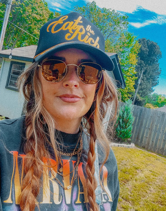 Eat The Rich Trucker Hat
