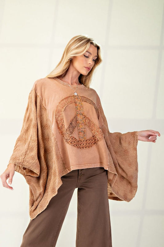 Peace & Love Tunic Top